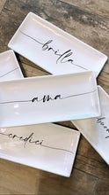 Carica l'immagine nel visualizzatore di Gallery, Piatto Rettangolare - Scritte