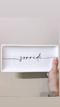 Carica l'immagine nel visualizzatore di Gallery, Piatto Rettangolare - Scritte