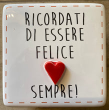 Carica l'immagine nel visualizzatore di Gallery, Scatola Ceramica Frasi