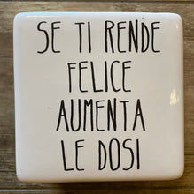 Carica l'immagine nel visualizzatore di Gallery, Scatola Ceramica Frasi