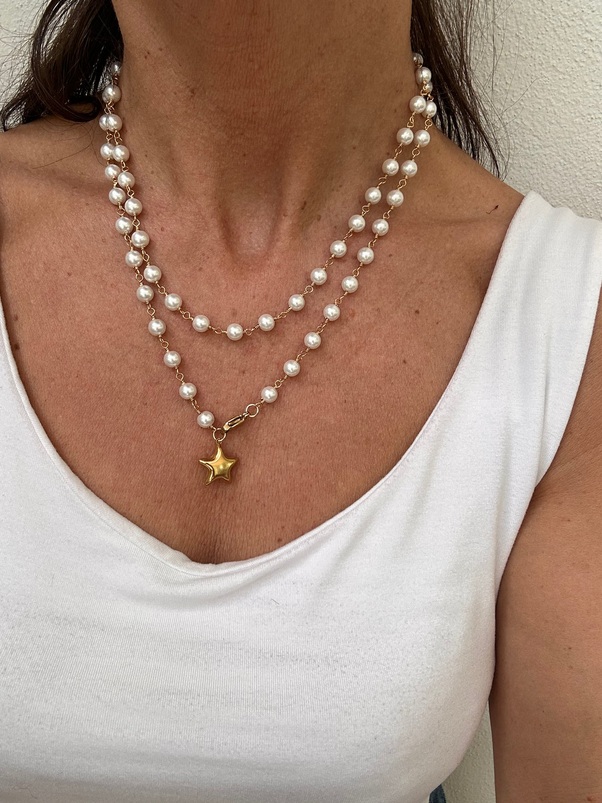 Collana Perle Stella