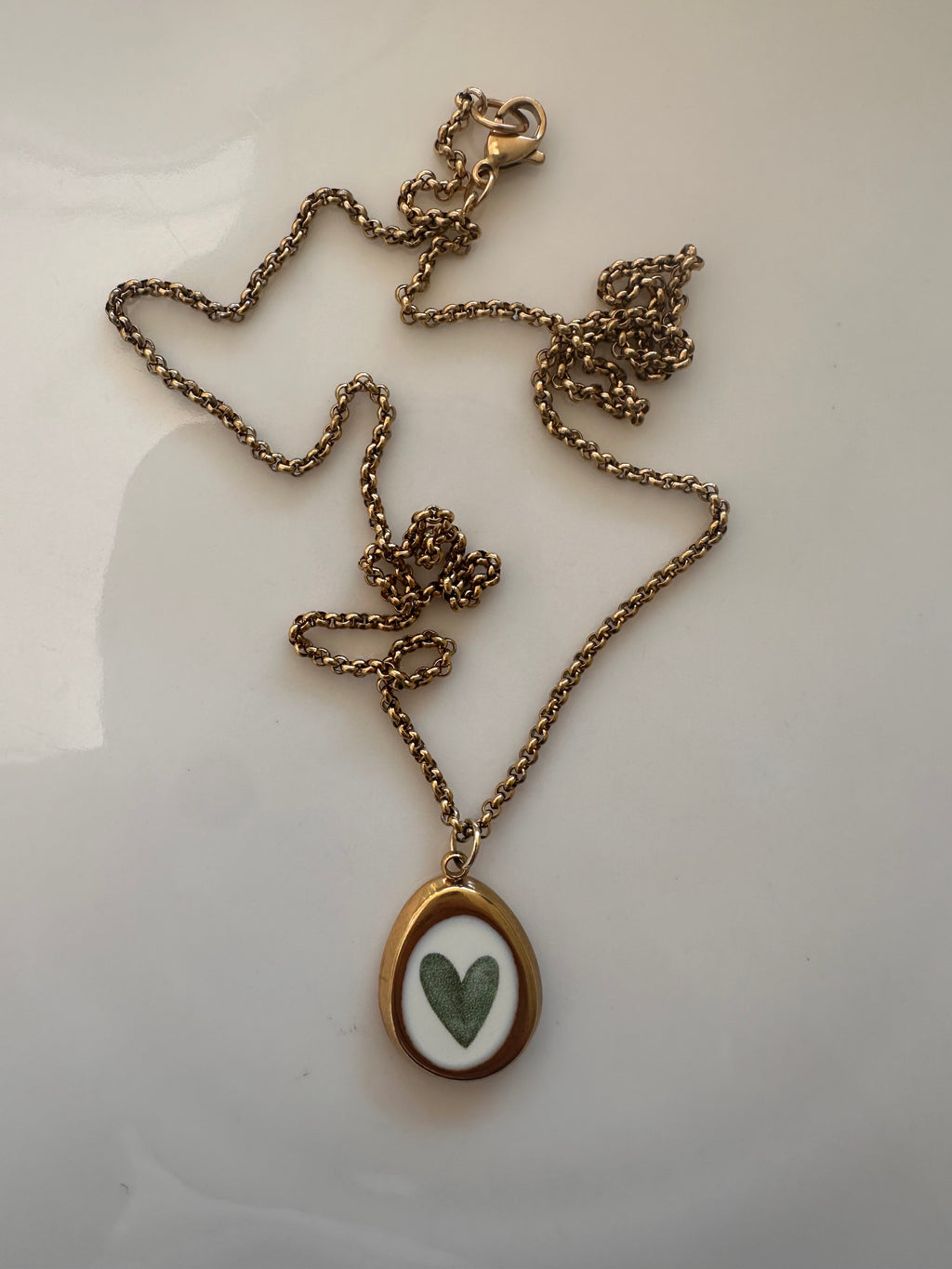 Collana Cuore Verde