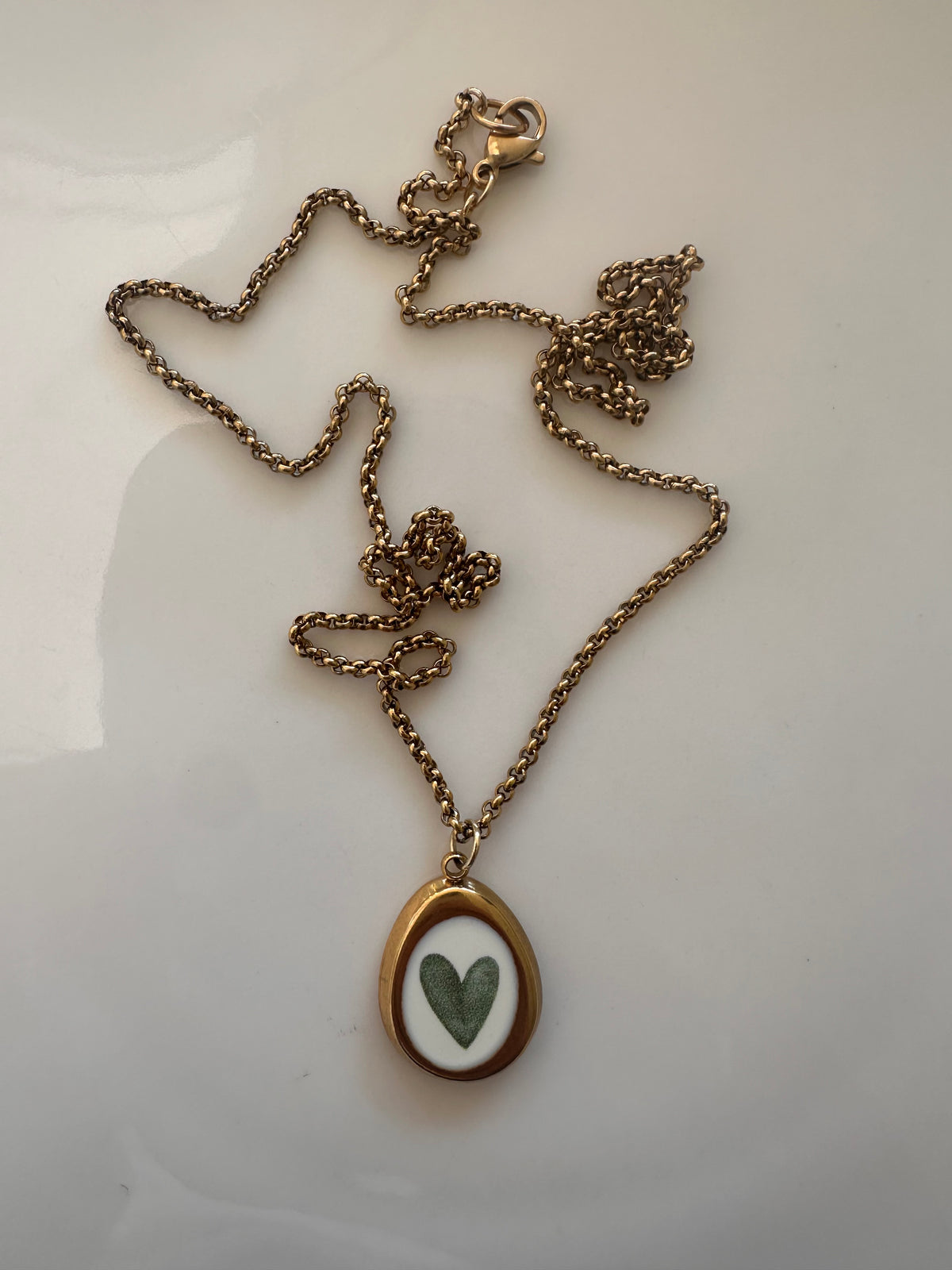 Collana Cuore Verde