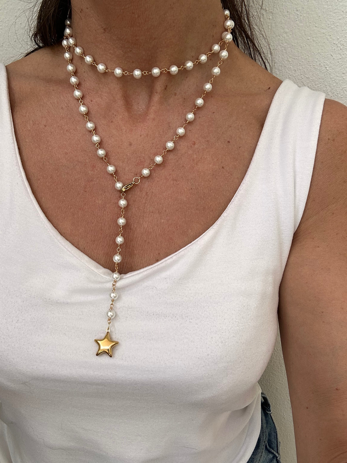 Collana Perle Stella