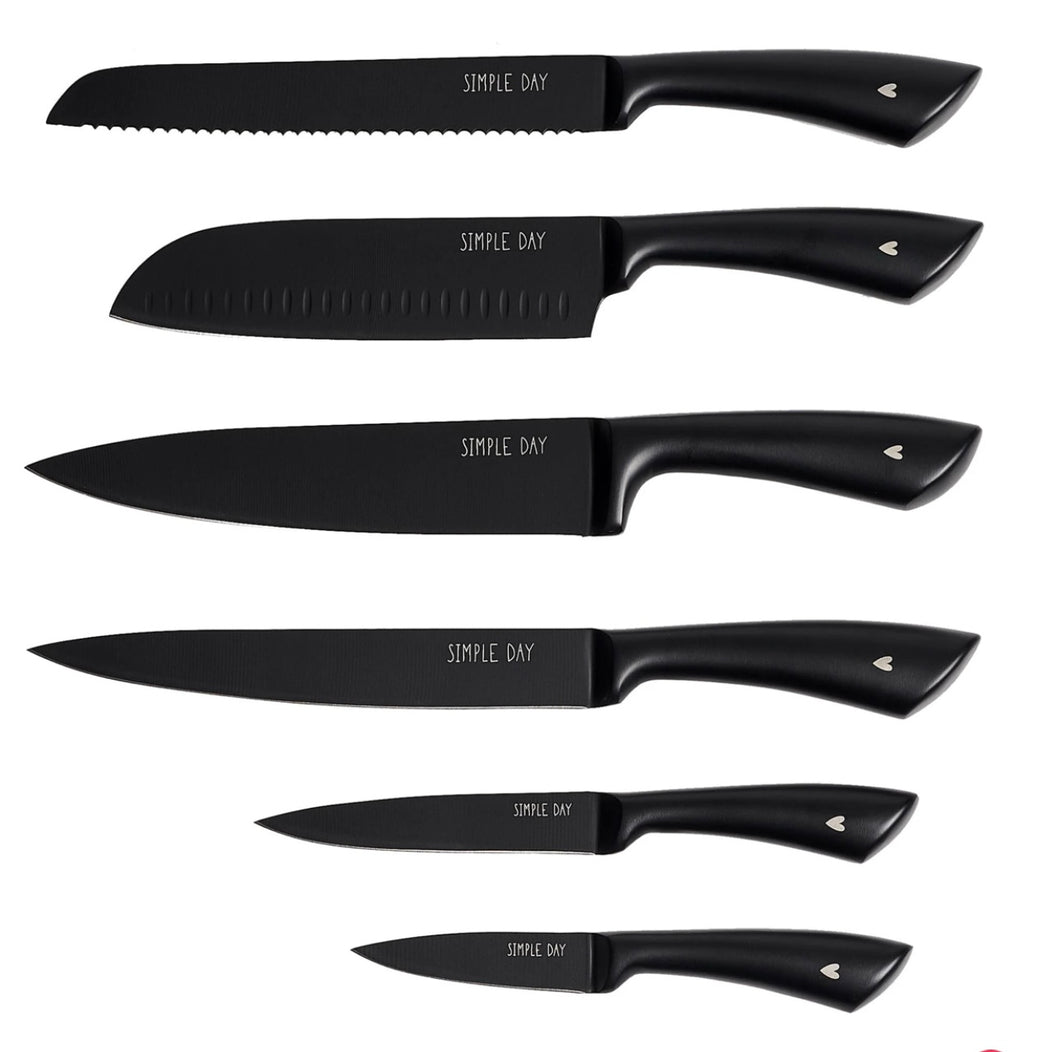 Set 6 Coltelli da Cucina