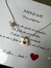 Carica l&#39;immagine nel visualizzatore di Gallery, Collanine con cordino e charms
