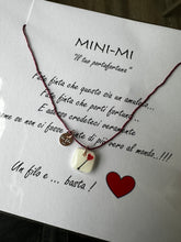 Carica l&#39;immagine nel visualizzatore di Gallery, Collanine con cordino e charms
