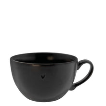 Carica l&#39;immagine nel visualizzatore di Gallery, Zuppiera Nera Cuoricino Nero
