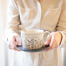 Carica l&#39;immagine nel visualizzatore di Gallery, Piatto Per Tazza Nero
