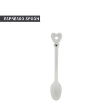 Carica l&#39;immagine nel visualizzatore di Gallery, Cucchiaino Espresso Cuore Nero
