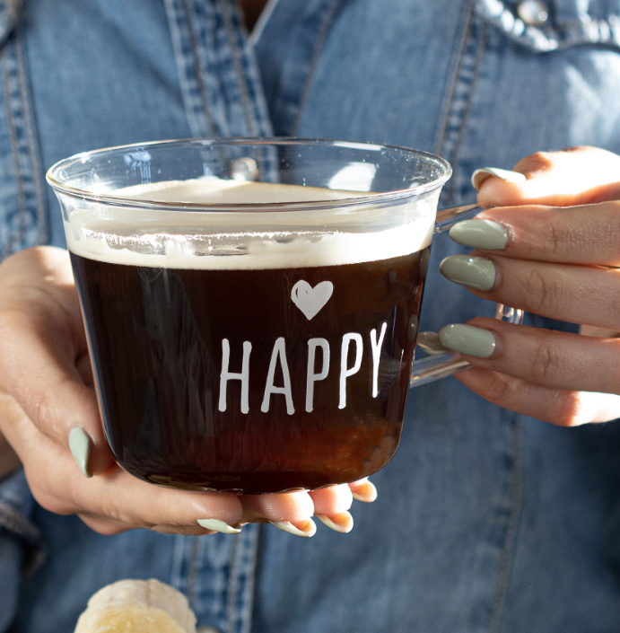 Set Due Tazze - Happy