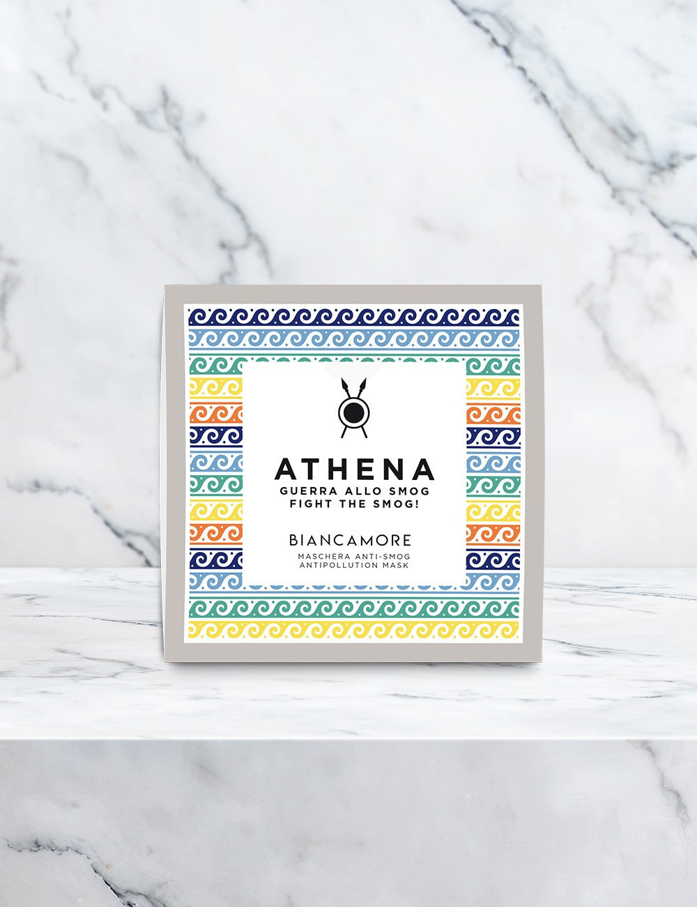 Maschera viso ATHENA - GUERRA ALLO SMOG!