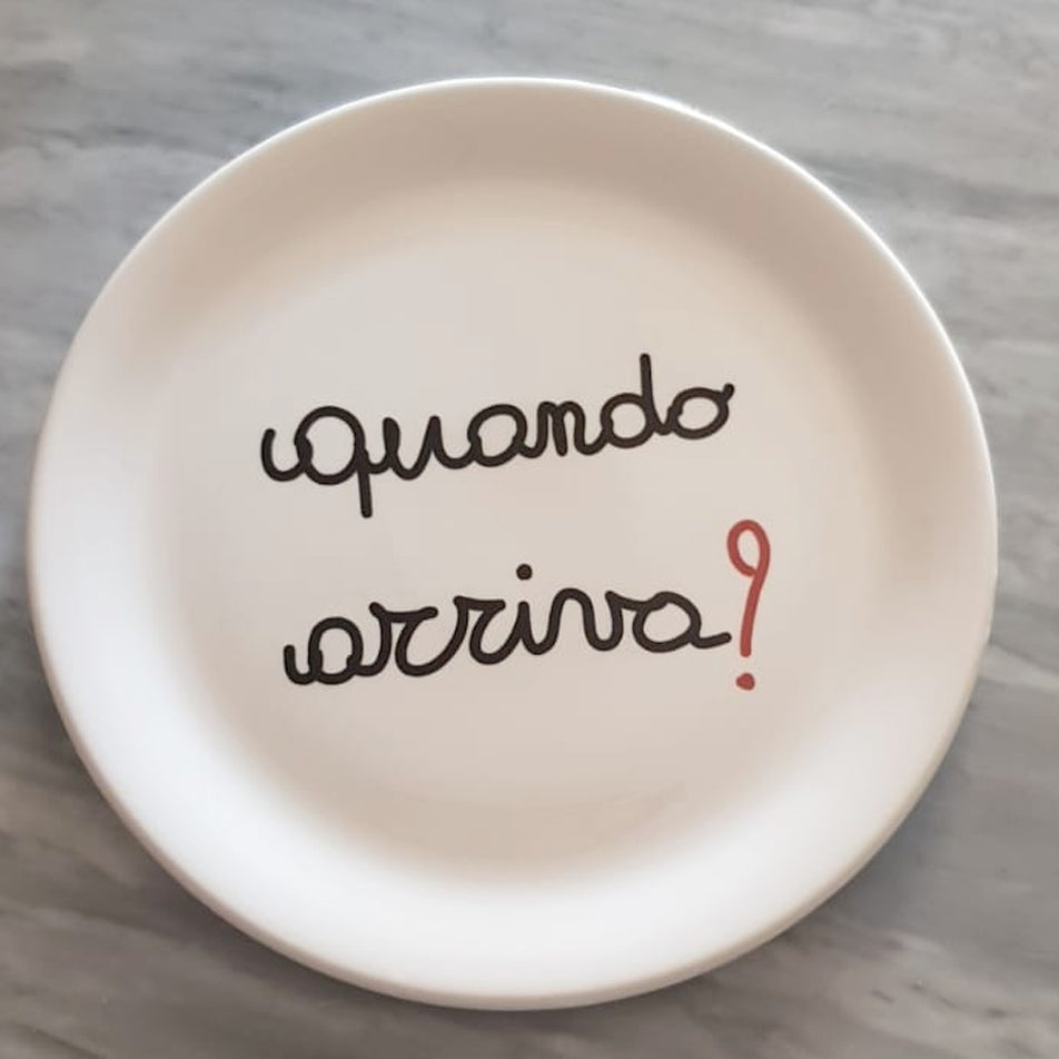 Piatto Pizza - Quando Arriva?
